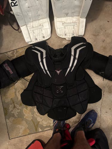 Used XL Vaughn Velocity V6 Goalie Chest Protector Pro Stock