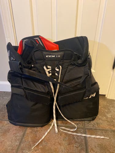 CCM 1.9 Intermediate Large Goalie Pants and Brian’s Subzero 7.0 Jr Glove