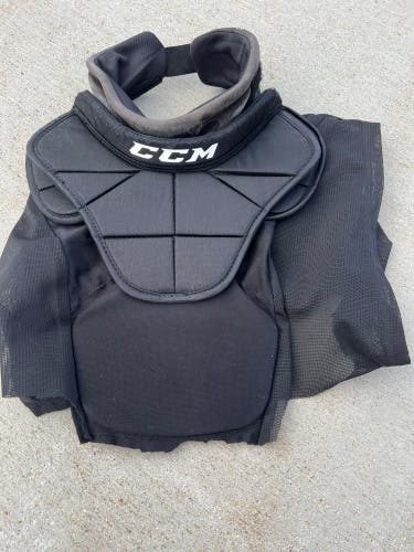 Ccm neck guard and warrior knee guards