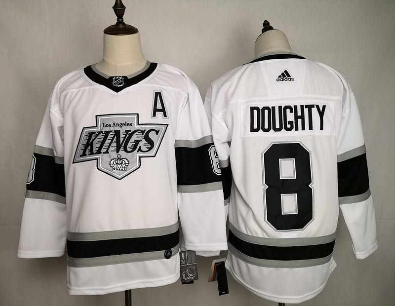 DOUGHTY LOS ANGELES KINGS AUTOGRAPHED ADIDAS REVERSE RETRO JERSEY