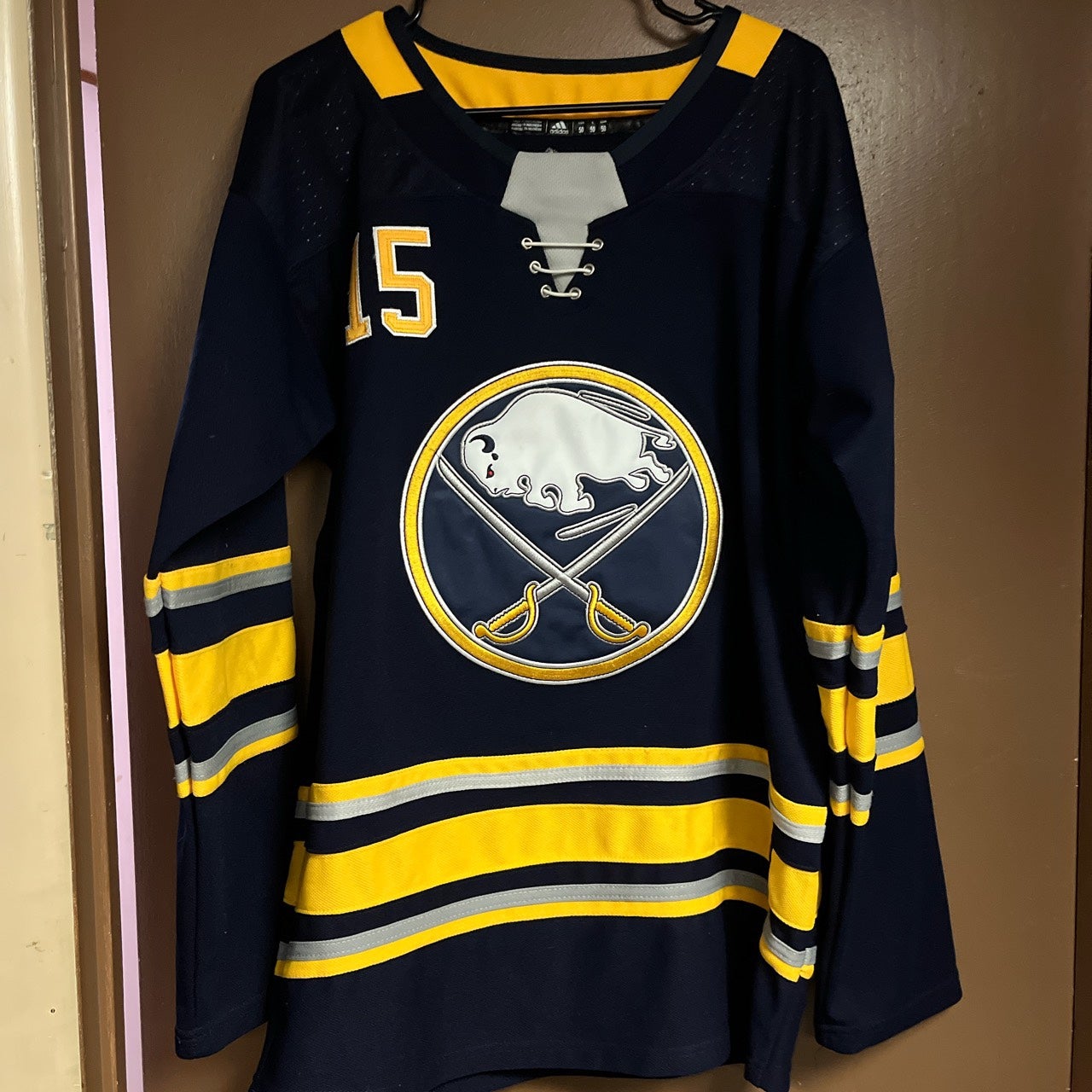 Adidas Buffalo Sabres Jack Eichel Authentic NHL Jersey - Home - Adult