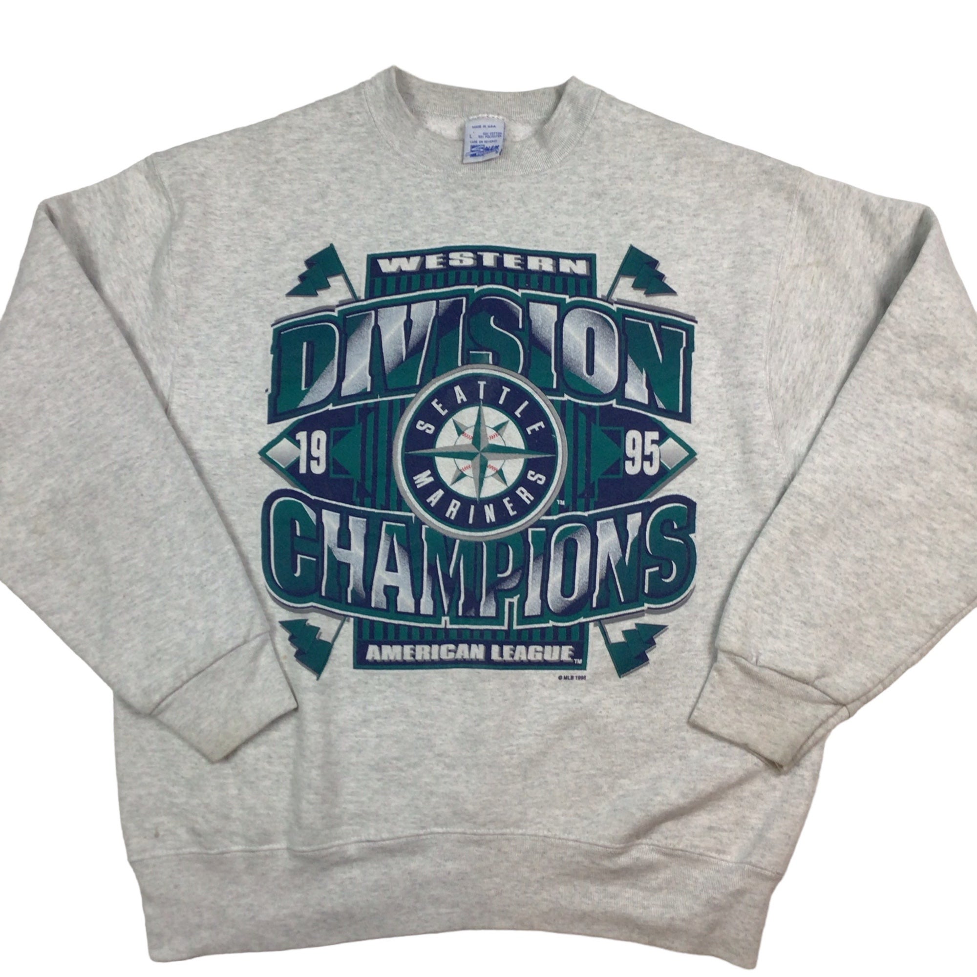 Vintage Seattle Mariners Crewneck Sweatshirt MLB Unisex Men Women