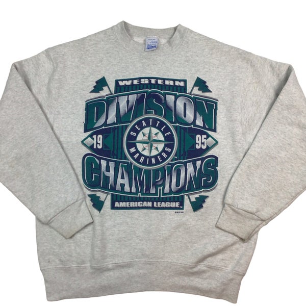 Vintage 1995 Seattle Mariners Western Division Champions Crewneck –  Continuous Vintage