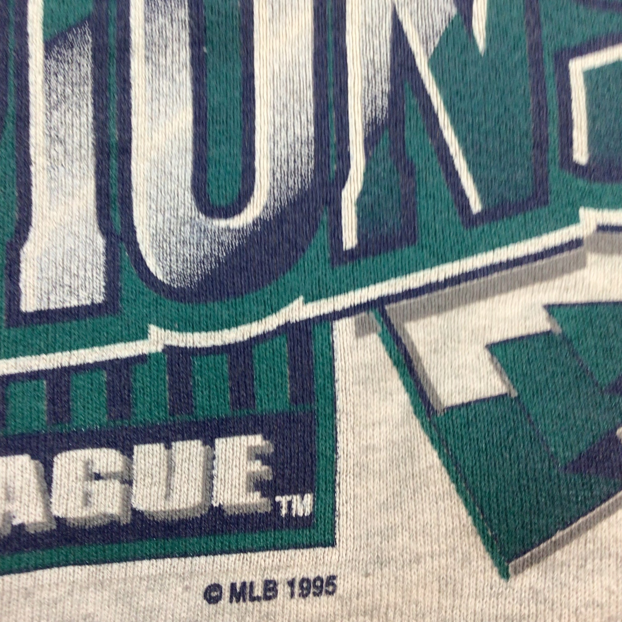 Vintage 1995 Seattle Mariners Western Division Champions Crewneck –  Continuous Vintage