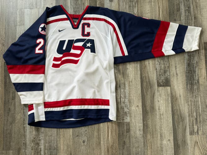 Chris Chelios team USA 2002 Olympics jersey