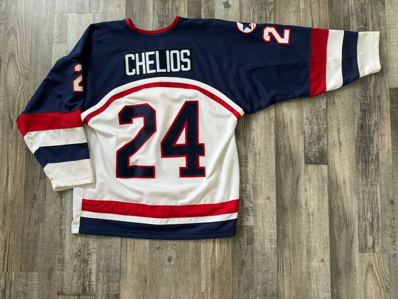 2009 Winter Classic Chris Chelios Detroit Red Wings jersey