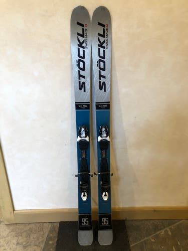 2021 Stockli Stormrider 95 Skis With Bindings 175cm