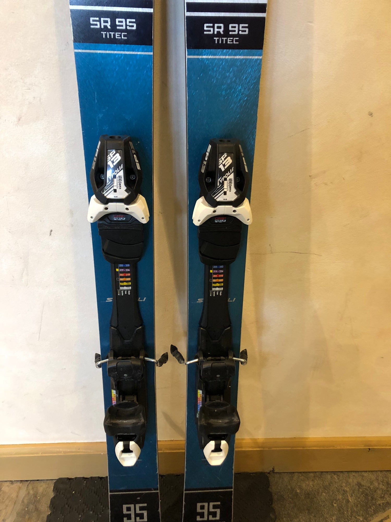 2021 Stockli Stormrider 95 Skis With Bindings 175cm | SidelineSwap