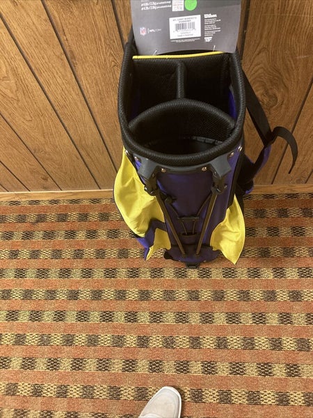 Minnesota Vikings Wilson Cart Golf Bag