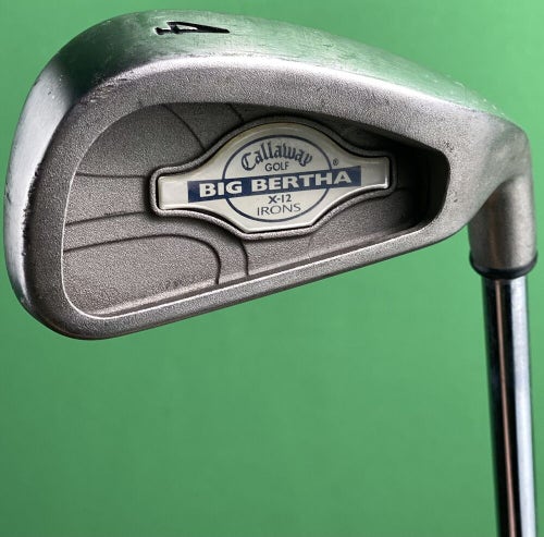 Callaway Golf Big Bertha X-12 Individual 4-Iron 23* Steel Memphis 10 RH #2256