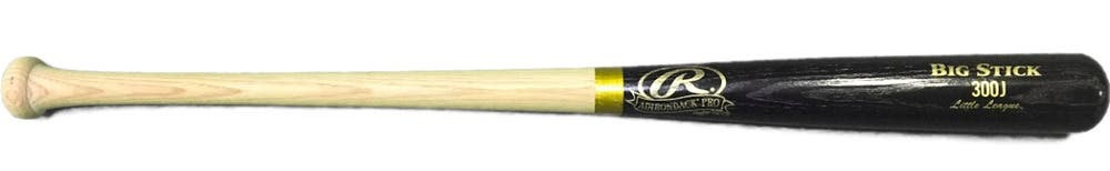 New Rawlings Adirondack youth ash wood baseball bat 30" in inch Big Stick 300J