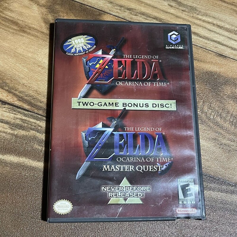 Zelda: Ocarina of Time - Master Quest Nintendo GameCube ( No Manual )