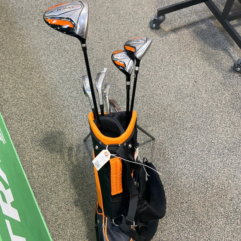 Cobra King JR 7 Club Kids Golf Set Ages 9-12 Orange