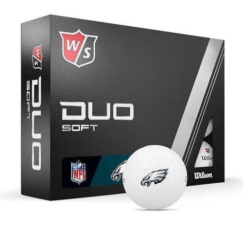 Wilson Staff 2023 Duo Soft NFL Golf Balls - Philadelphia Eagles