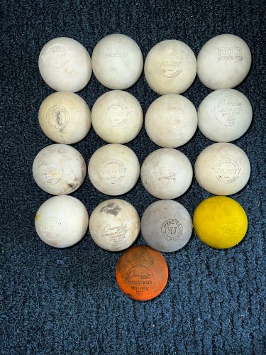 17 Pack of Lacrosse Balls