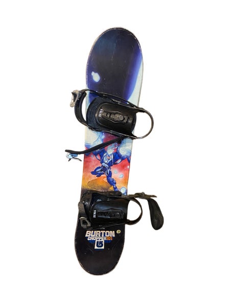 BURTON CHOPPER SNOWBOARD SIZE 101 CM WITH SIMS SMALL BINDINGS