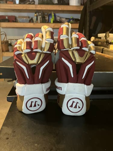 University of Denver unused lacrosse gloves