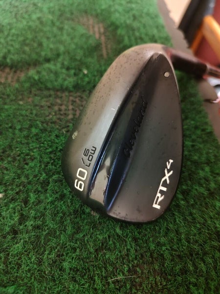 Cleveland RTX4 Black Sand Wedge SW 48 Degree 56.08 Low S400 Stiff