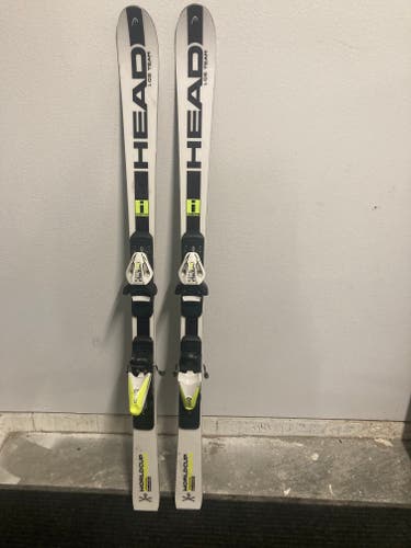 Used HEAD 137 cm Racing World Cup Rebels i.GS RD Skis With Bindings Max Din 10