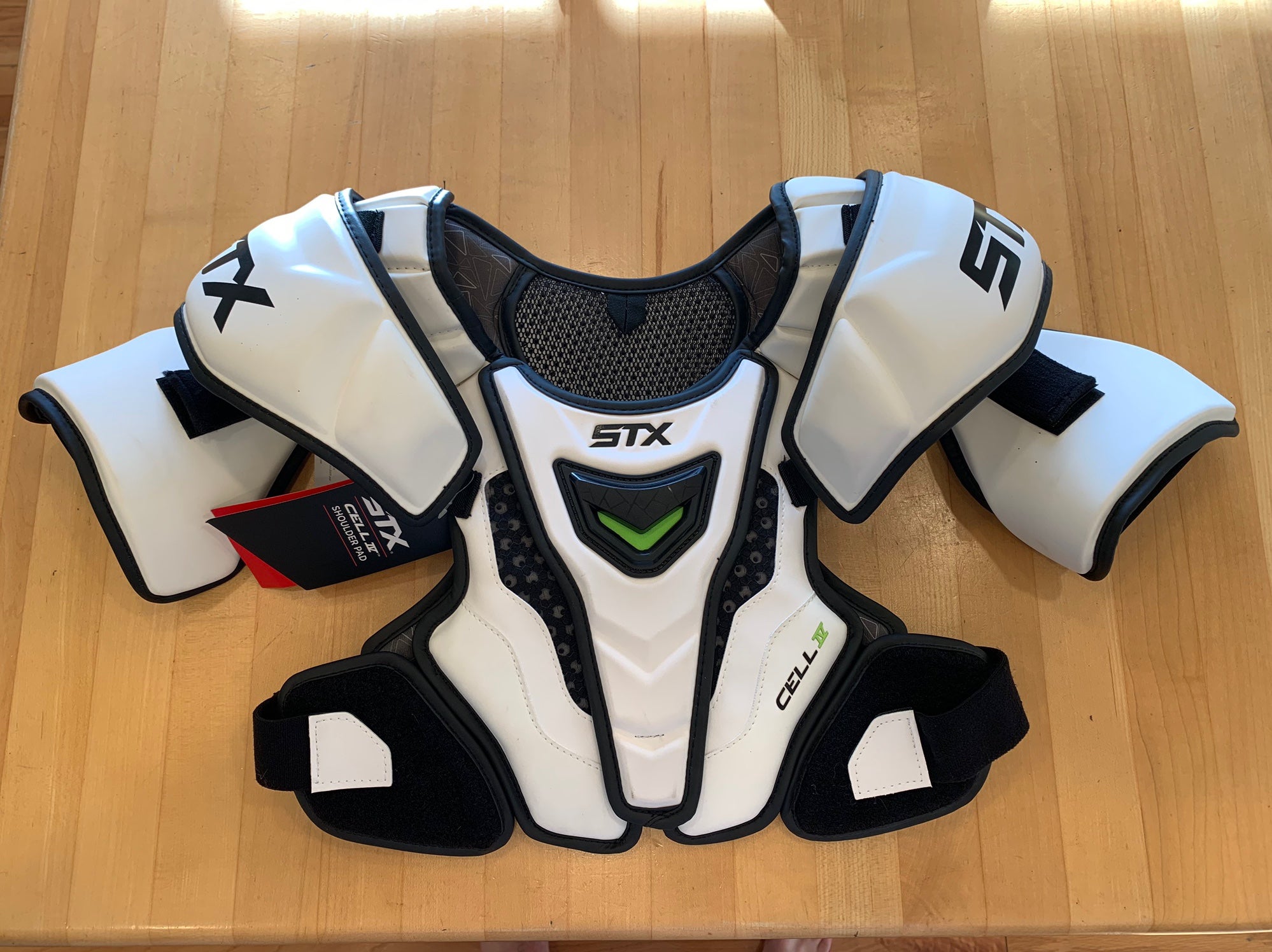 New Large STX Cell IV Shoulder Pads SidelineSwap