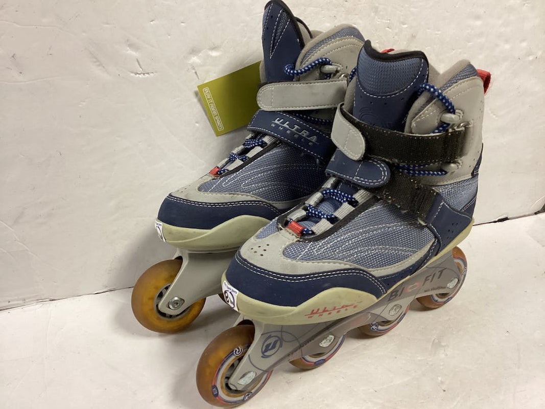 Vintage UltraWheels Gretzky Ultra Extreme Skates Rollerblades Size 8