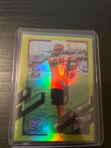 Tanner Cooke 2021 Topps Rookie trading card /99 (first edition)