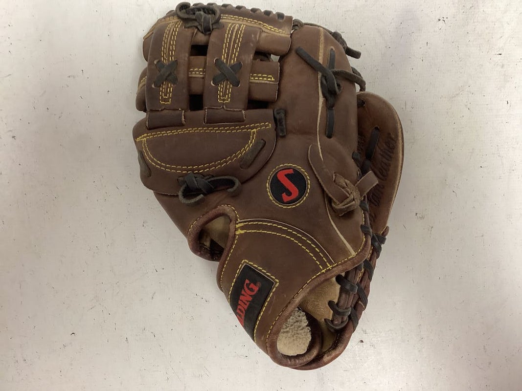 Spalding Softball Supreme Competition Baseball Leather mitt glove 42-822  LHT 12