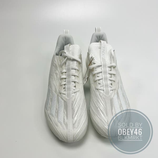 Adidas ADIZERO 12.0 Football Cleats Triple White  display picture 1