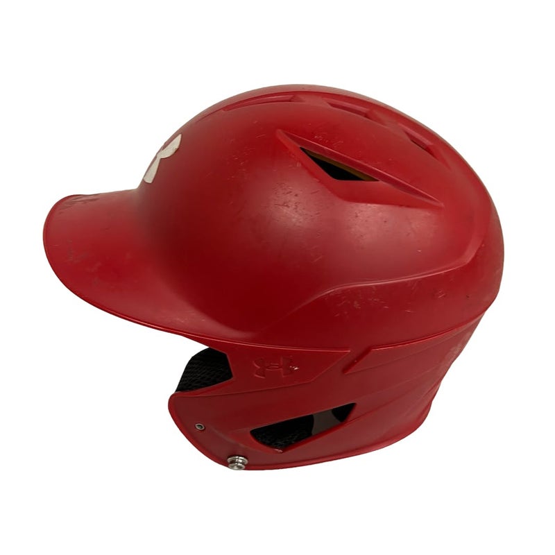 UA YOUTH MATTE BATTING HELMET (UABH-110M-RED)