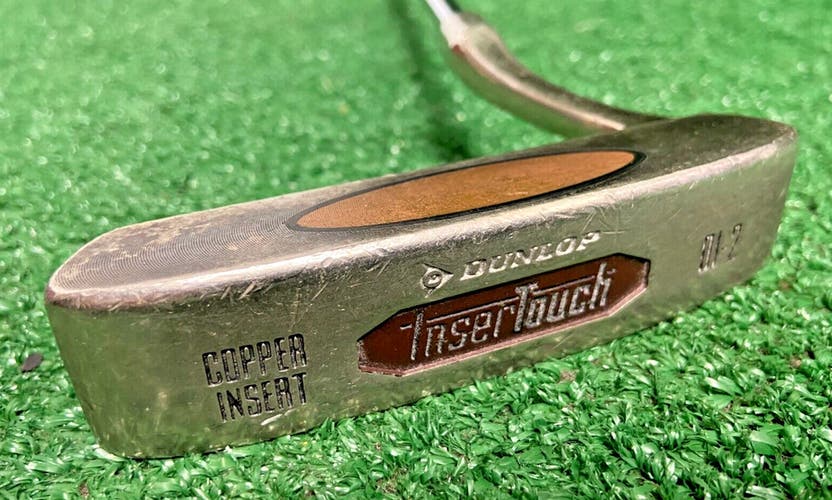 Dunlop DI-2 Copper Insert Putter RH Steel 34.25 Inches With Good Grip