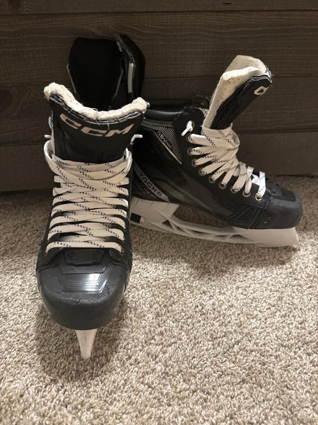 Senior Used CCM Tacks ASV Pro Hockey Skates Regular Width Pro Stock Size 7