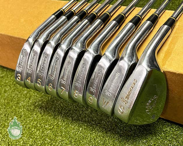 Used RH Browning Classic Forged Irons 3-PW/SW Regular Flex Steel Golf Club Set