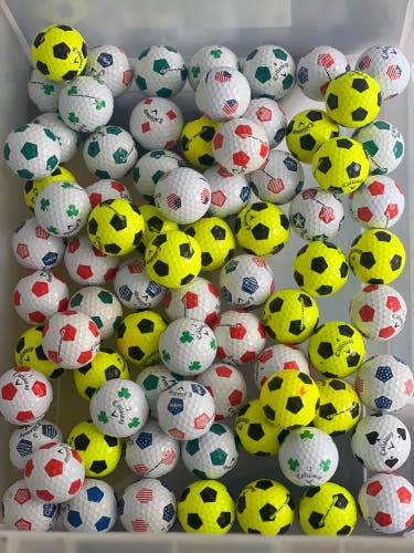 24 Callaway Chrome Soft Truvis Golf Balls 5/4A