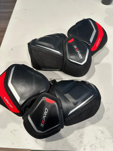 Used Large Bauer Vapor 3X Pro Elbow Pads