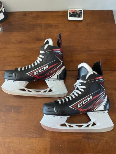 Used CCM Size 10 JetSpeed FT440 Hockey Skates