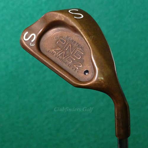 Ping Zing 2 BeCu Copper Black Dot S3 57° SW Sand Wedge Stepped Steel Stiff