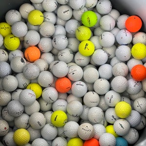 100 Practice Golf Balls