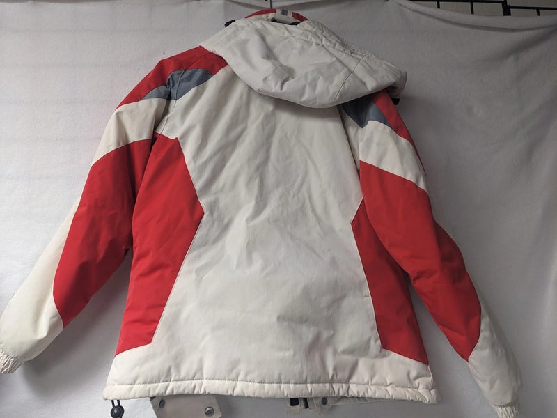 Spyder red and white ski outlet jacket