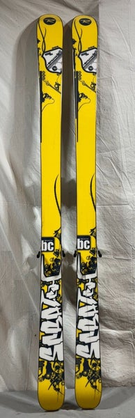 168cm ROSSIGNOL SCRATCH SPRAYER BC 70C Twin Tip Freestyle Powder Skis w/ R  100