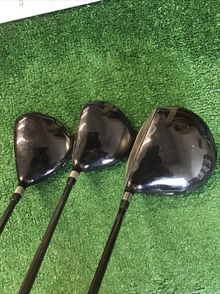 Warrior Golf Fairway Woods Set Driver, 3w, 5w With Regular