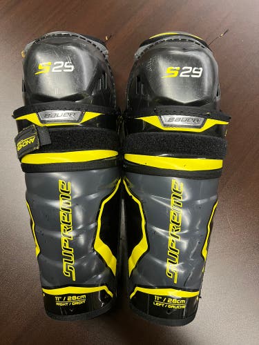 Used Bauer Supreme S29 Shin Pads