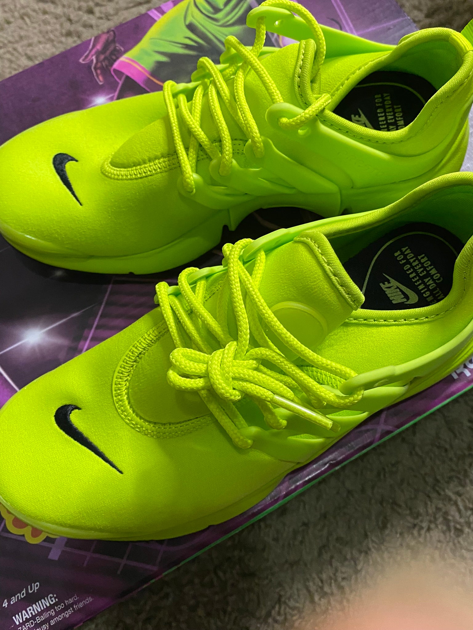 presto neon green