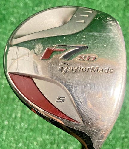 TaylorMade R7 XD 5 Wood 18 Degrees Men's RH 55g Reax Stiff 42.5 In Graphite NICE