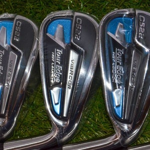 Tour Edge	C522 VibrCor Hot Launch	4-Pw Iron Set	RH	37"	Steel	Regular	Lamkin