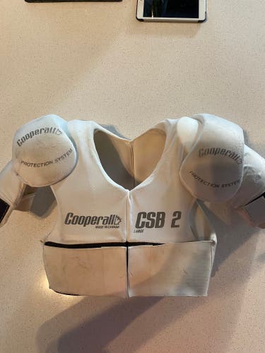 Vintage CCM Cooper shoulder pads