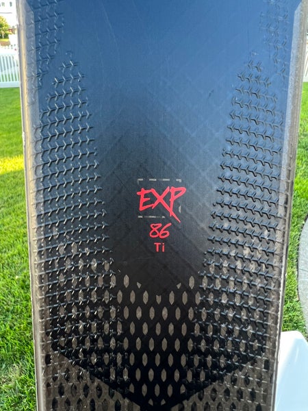 Used Men's 2022 Rossignol 176 cm All Mountain Experience 86 Ti Skis With Bindings Max Din 14