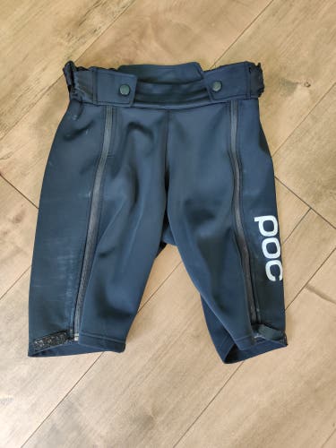 Black Men's Adult Used XS POC Ski Training Shorts