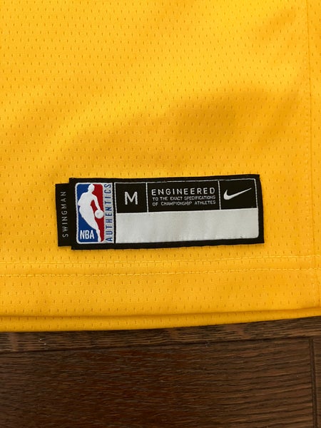 Nike Lakers #23 LeBron James NBA Swingman Jersey