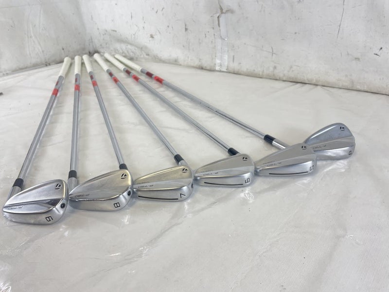 Used Taylormade P790 Forged 5i-pw Extra Stiff Flex Steel Shaft Golf Iron Set Irons