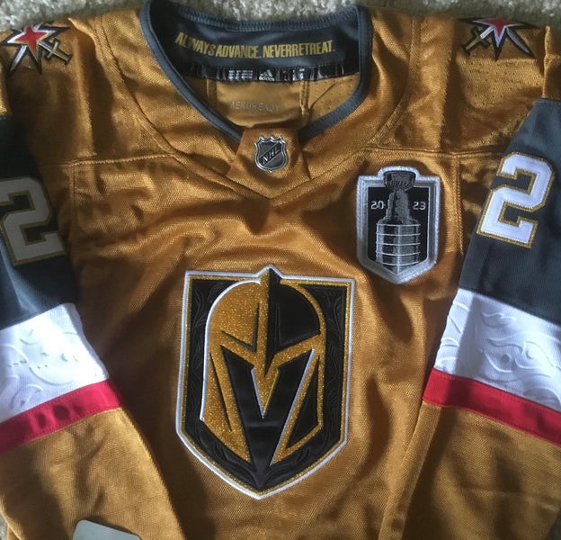 Vegas Golden Knights Fanatics Branded 2023 Stanley Cup Final Home Breakaway  Jersey - Gold